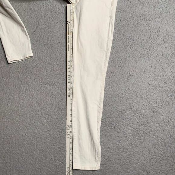 MOTHER High Waisted Looker Jeans High Rise Whipping The Cream Size 26 Denim - Picture 10 of 12